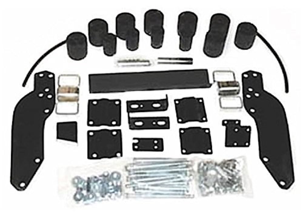 Nissan Frontier 2WD and 4WD Performance Accessories Non Crew Cab 3" Body Lift Kit, fits 2001 to 2004, PA40033, Made in America
