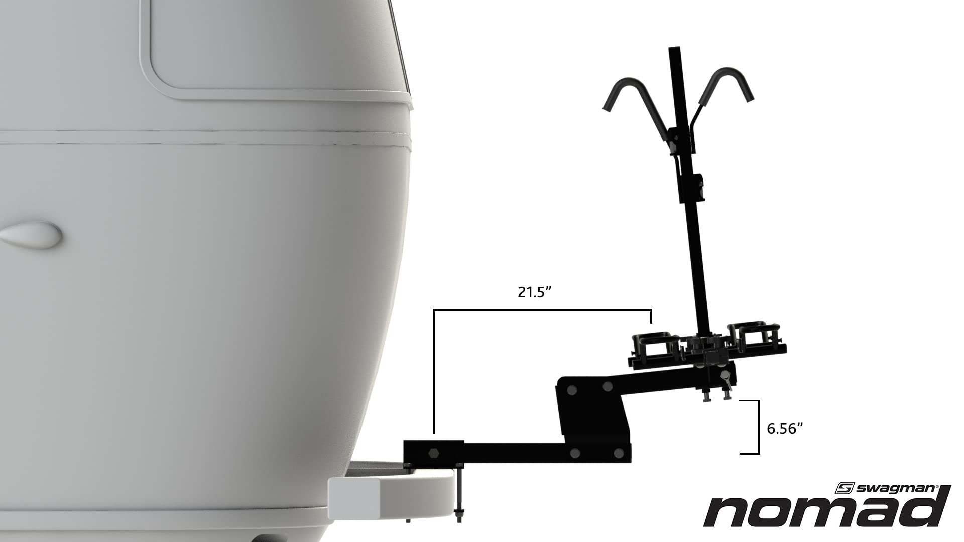 Nomad Swagman RV Approved Hitch Mount Bike Rack