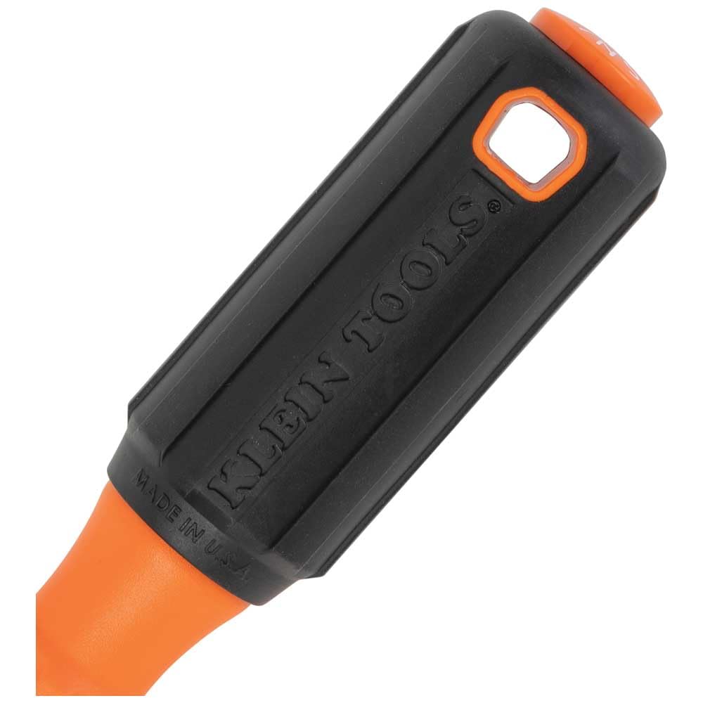 Klein Tools Insulated Screwdriver Set 85076INS, Made in USA, features 1000V Electricial Screwdrivers, (3) Phillips and (2) Slotted and Square Tips, 6-Piece
