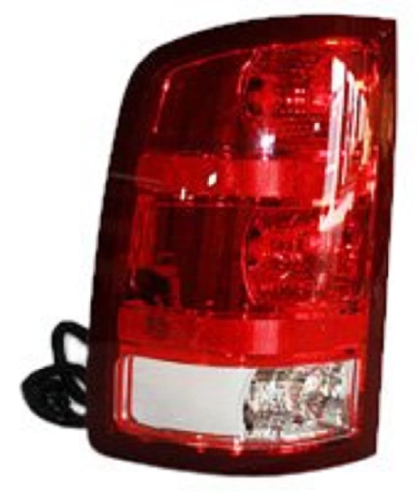 Left TYC Tail Light Assembly Compatible with 2007-2010 GMC Sierra Pickup