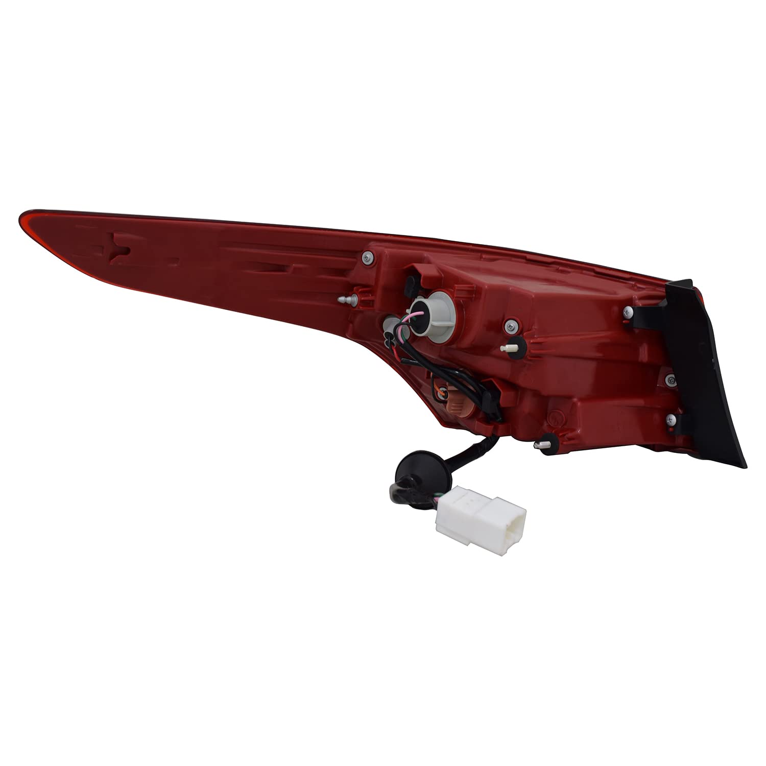 Right TYC Tail Light Assembly Compatible with 2018-2021 Hyundai Accent