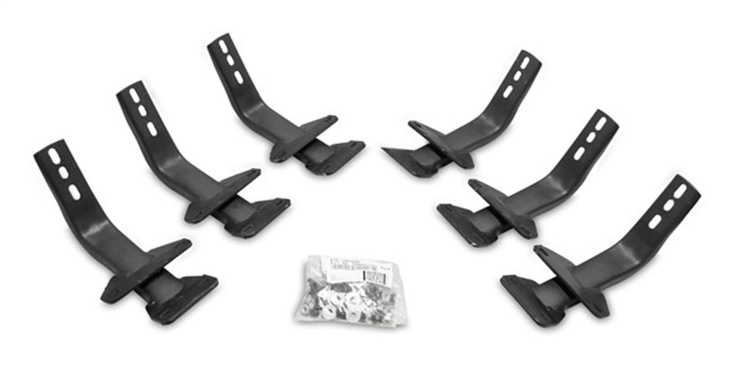 Go Rhino 6" Sidesteps & OE Xtreme II Brackets | Stainless Steel, Polished | 6862415552PS | Fits 2015-2024 Ford F-150 Standard Cab Pickup; 2017-2023 Ford F-250, F-350 Super Duty Standard Cab Pickup