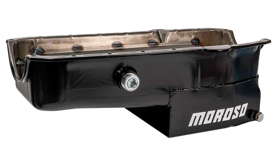 7.5" Moroso Oval Track Oil Pan for Chevy Small-Block Engines
