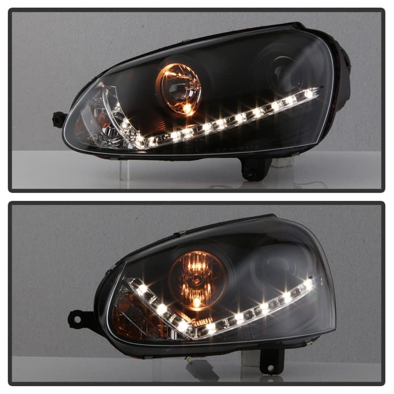 Projector Style Spyder Auto Headlights Black/Clear 5017529