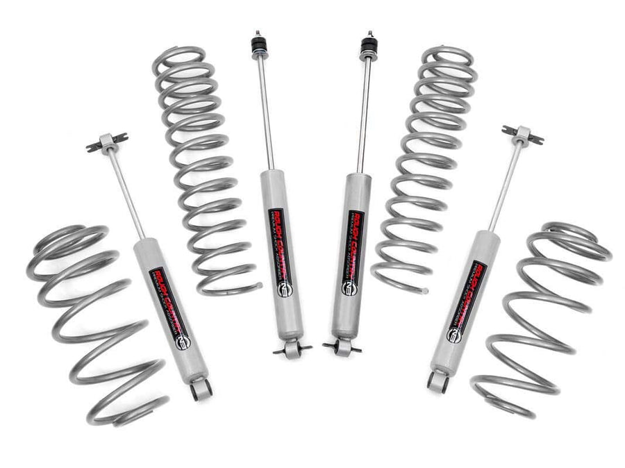 2.5" Lift Kit Rough Country for 1997-2006 Jeep Wrangler TJ | 4CYL - 652.20
