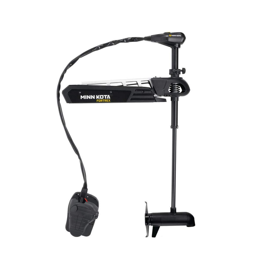 Minn Kota Bow-Mount Fortrex Electric Trolling Motor with Dual Spectrum Chirp Sonar – 80 Lb. Thrust, 45 in. Shaft, Freshwater
