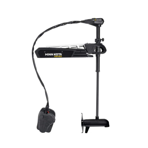 Minn Kota Bow-Mount Fortrex Electric Trolling Motor with Dual Spectrum Chirp Sonar – 80 Lb. Thrust, 45 in. Shaft, Freshwater