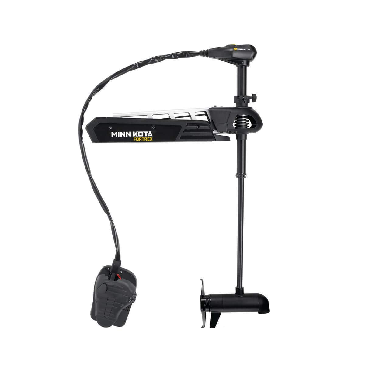 Minn Kota Bow-Mount Fortrex Electric Trolling Motor with Dual Spectrum Chirp Sonar – 80 Lb. Thrust, 52 in. Shaft, Freshwater