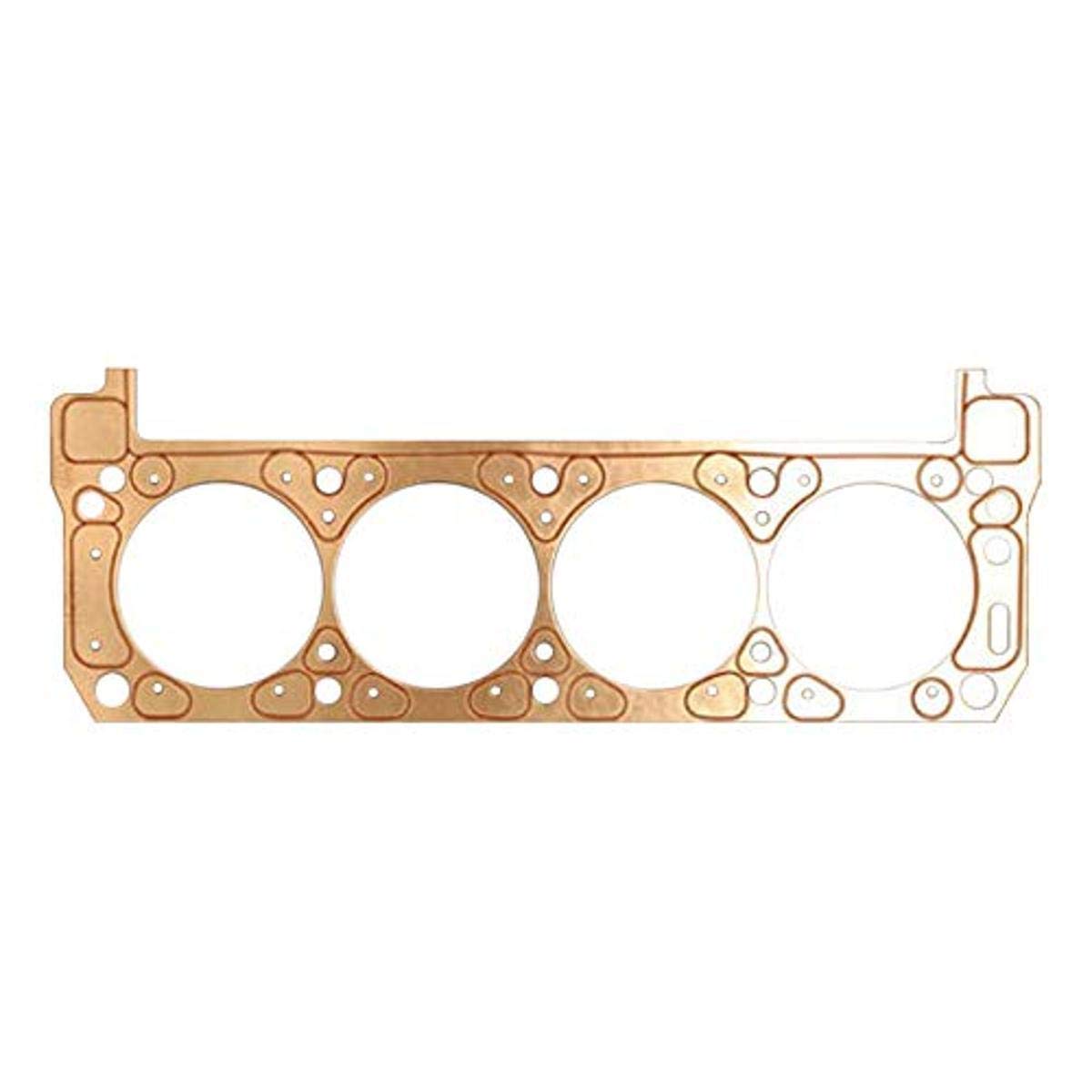 Titan SCE Gaskets Cylinder Head Gasket, 4.060 in Bore, 0.043 in Compression Thickness, Copper, Passenger Side, Small Block Ford, Each