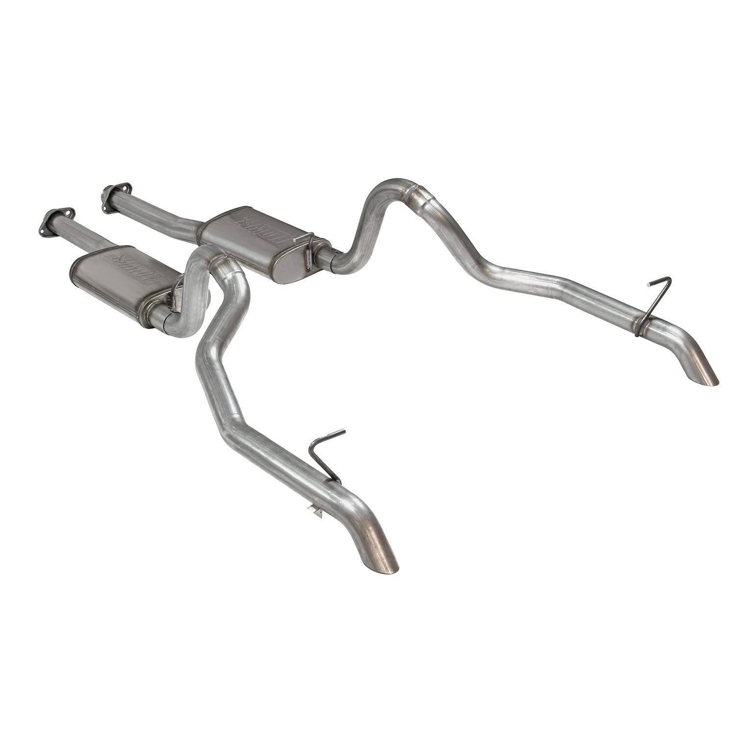 Flowmaster FlowFx 717116 Cat-Back Exhaust Kit 2.5 Inch 409 Stainless Steel Compatible with 1987-1993 Ford Mustang GT 5.0L
