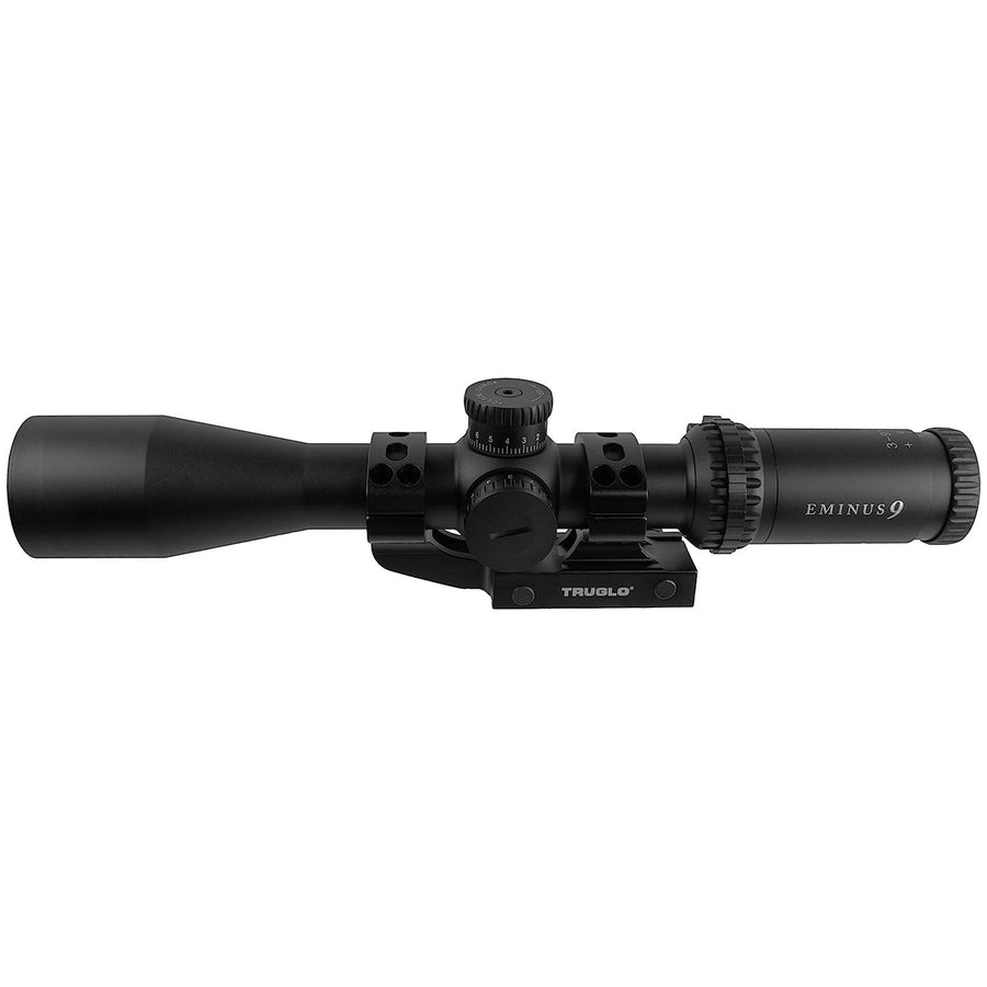 Eminus TRUGLO Tactical Hunting Shooting Durable Waterproof Fogproof Shock Resistant 30mm One-Piece Aluminum Tube Illuminated TacPlex-MOA Reticle Riflescope | Flip-Up Lens Cap Included | 3-9 x 42mm