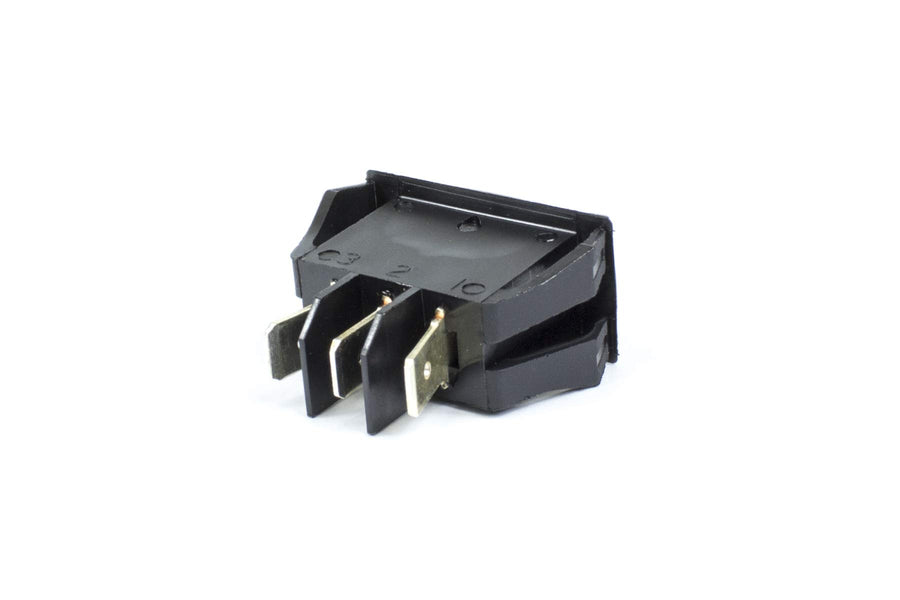 Sierra International Narrow Body RK19630 On-Off SPST Rocker Switch with Blade Terminals Fits 0.550" x 1.125" Stud Terminal