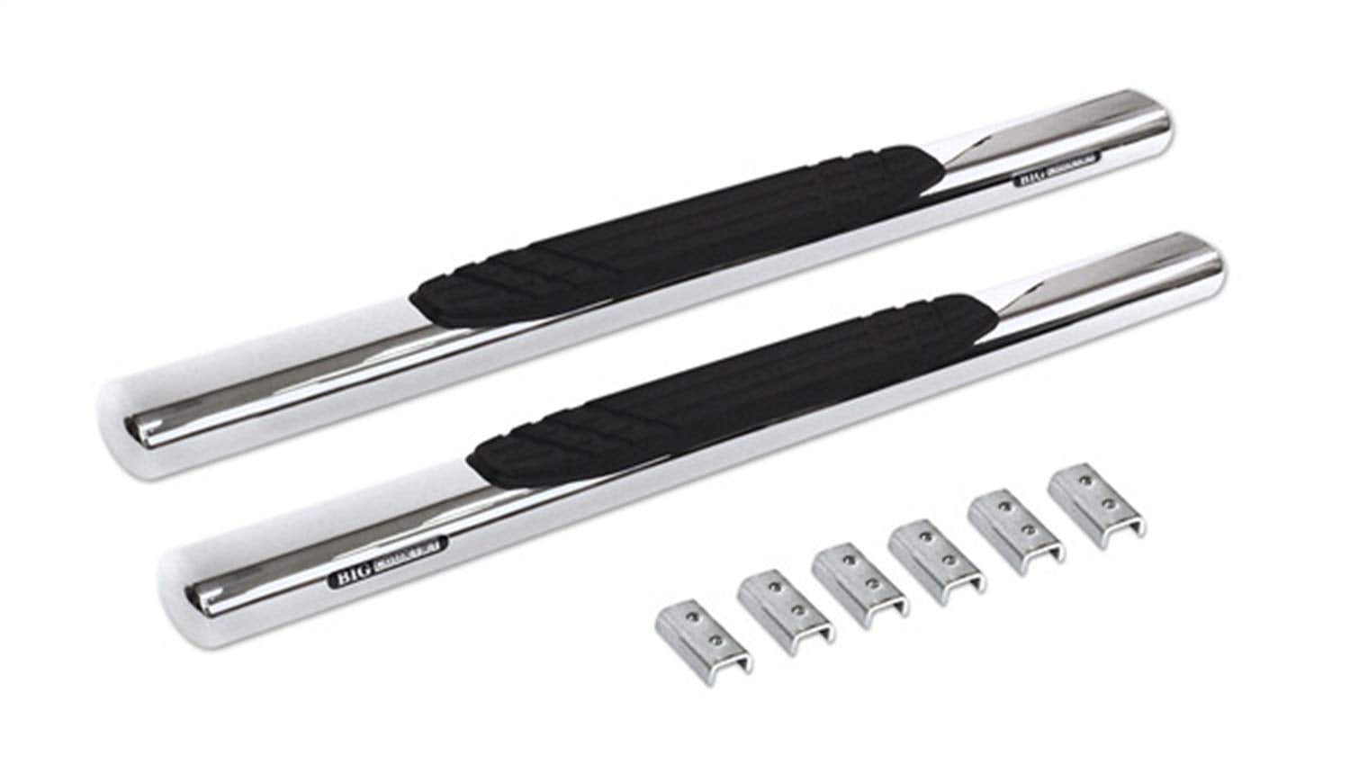 4" Go Rhino OE Xtreme Side Steps | 52" Stainless Steel, Polished | 640052PS