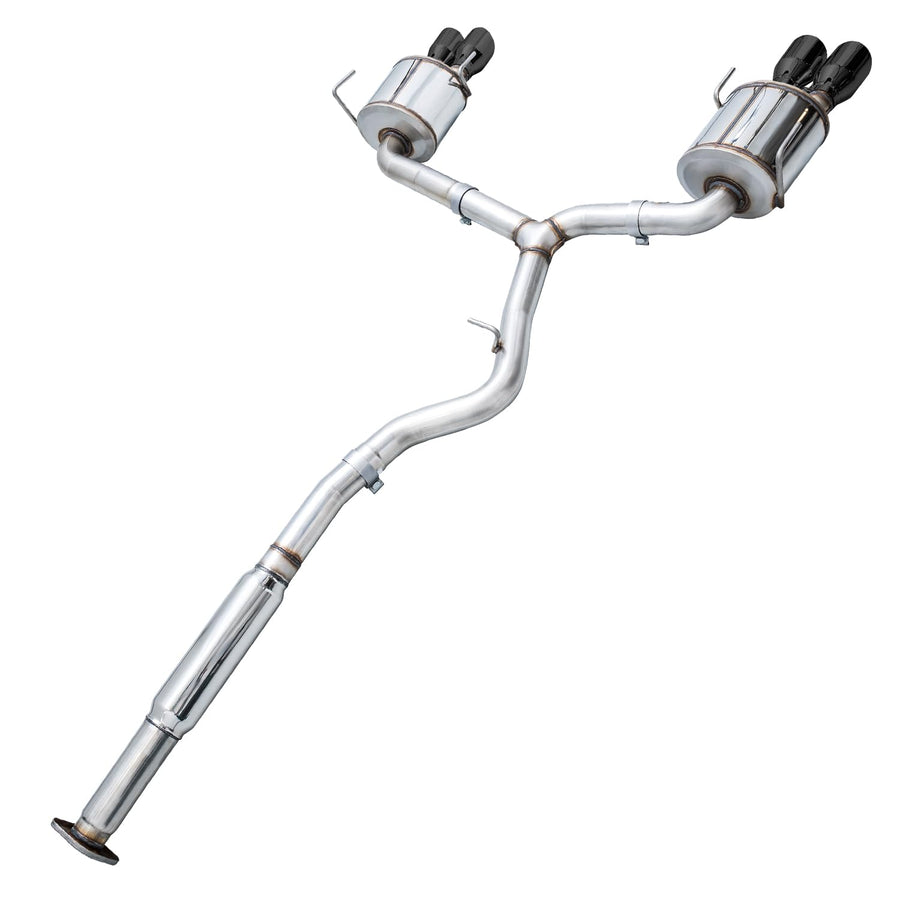Subaru STI / WRX Sedan AWE Tuning Touring Exhaust - Diamond Black Tip (102mm)