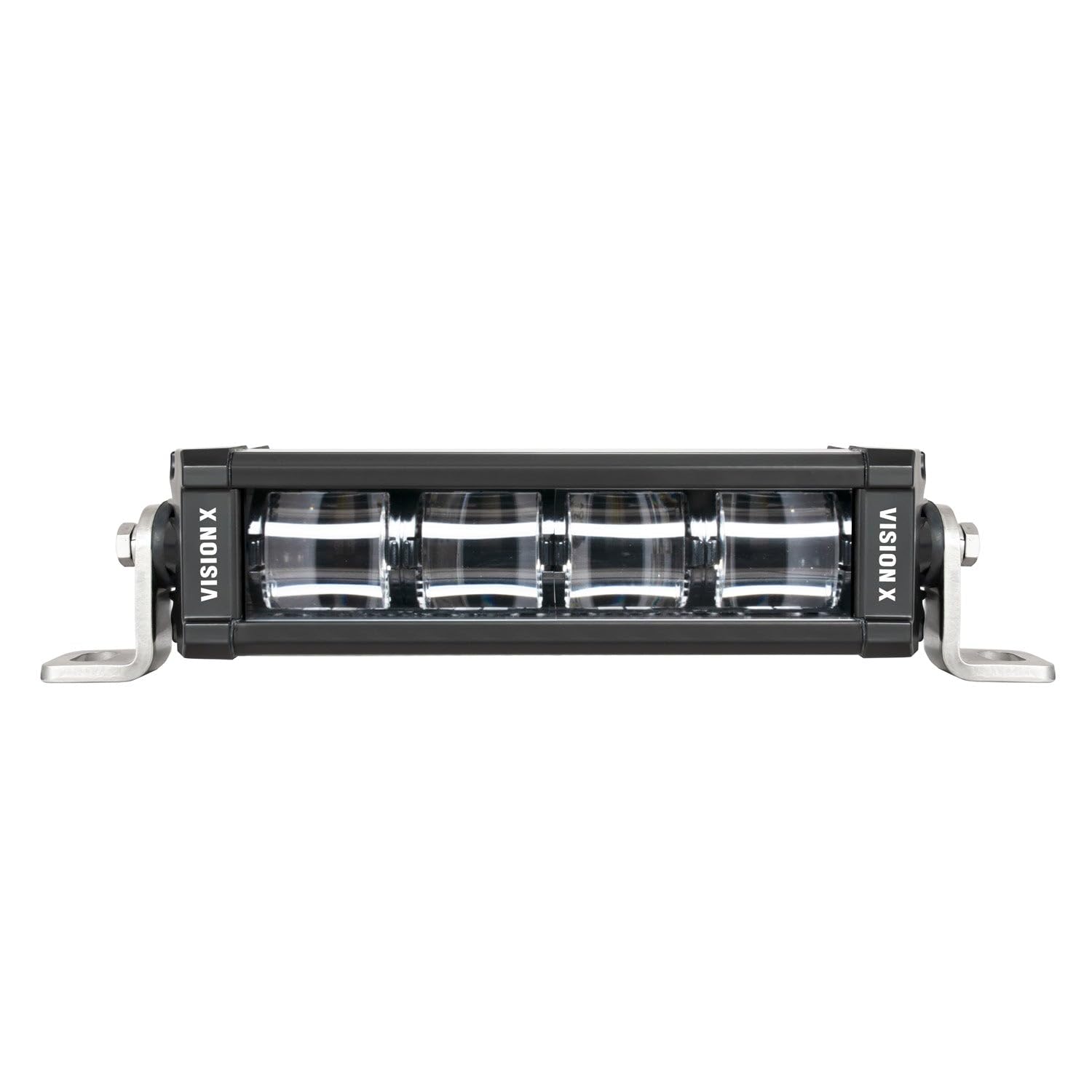 8" Vision X Lighting SAE J-583 Auxiliary Fog Light BAR 6 LED Including END Mount and Harness