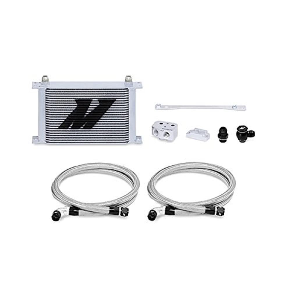 Mishimoto Oil Cooler Kit MMOC-GTO-04 Fits Pontiac GTO LS1/LS2 2004 Silver