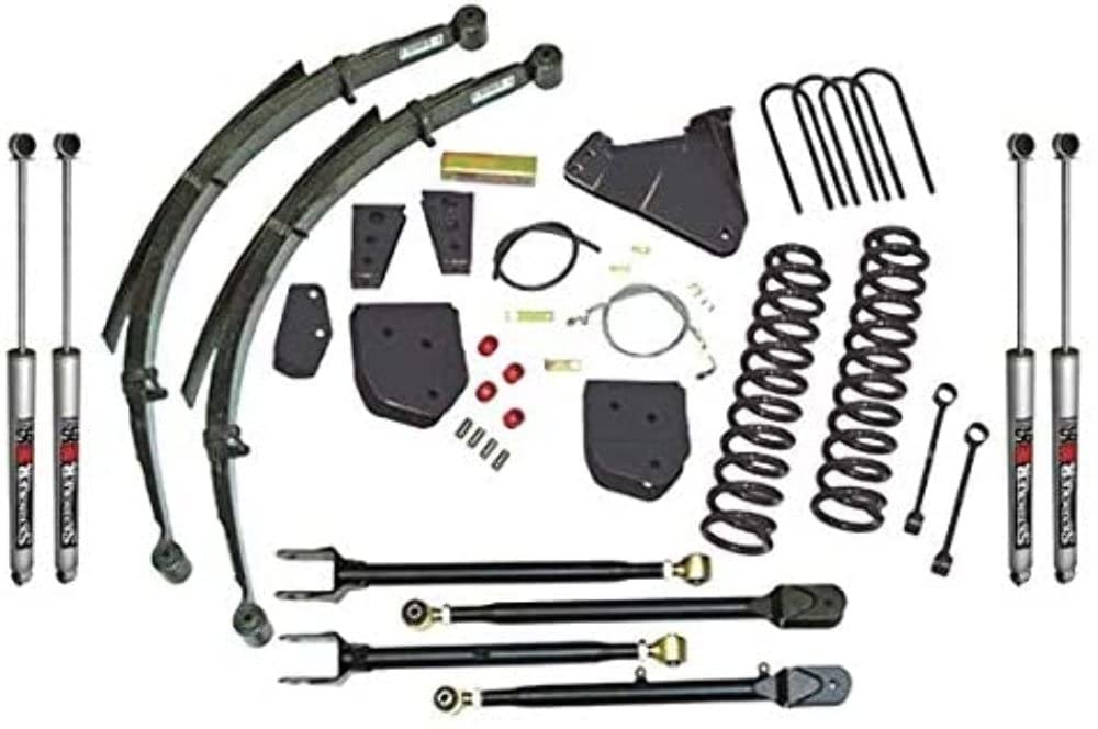 Suspension Lift Kit F8802KS-M Skyjacker w/Shock M95 Performance Shocks 8.5 in. Lift 4-Link Conversion