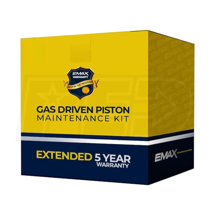 1-5 YR Warranty EMAX Compressor Filter Maintenance Kits for 5hp - 10hp Compressors, Includes (2) Quarts of Synthetic OIL004 and (2) Air FILTER057 (8) Silencer FILTER107