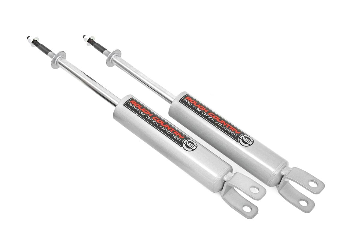3.5-6.5" Rough Country N3 Front Shock Absorbers for 99-06 Chevy/GMC 1500 4WD - 23157_A
