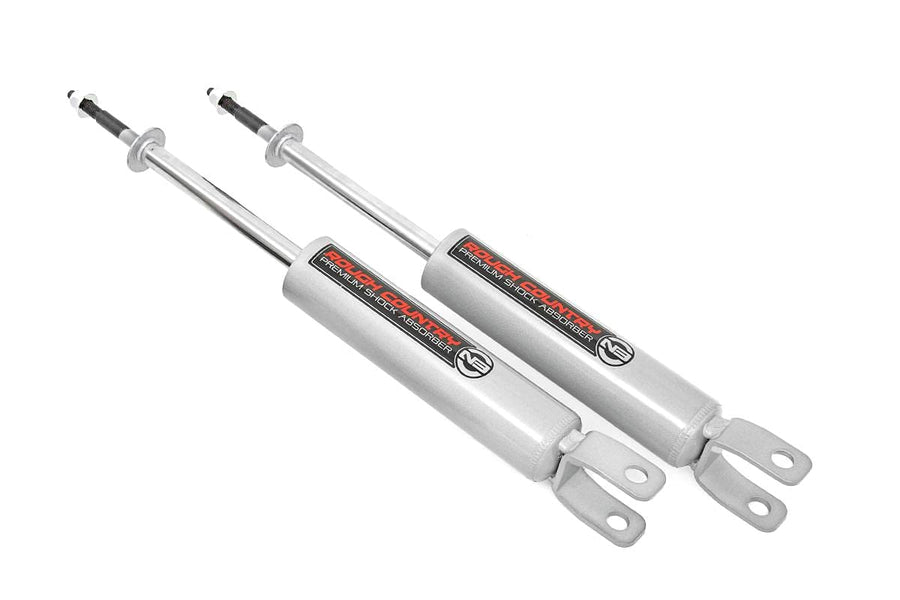 3.5-6.5" Rough Country N3 Front Shock Absorbers for 99-06 Chevy/GMC 1500 4WD - 23157_A