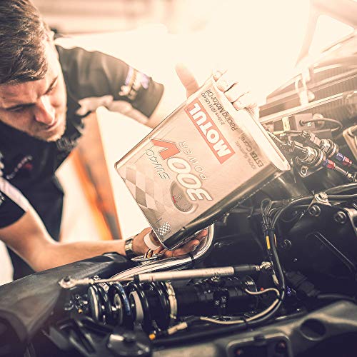 300V Motul 104242 5w40 Racing Oil, 2 Liter