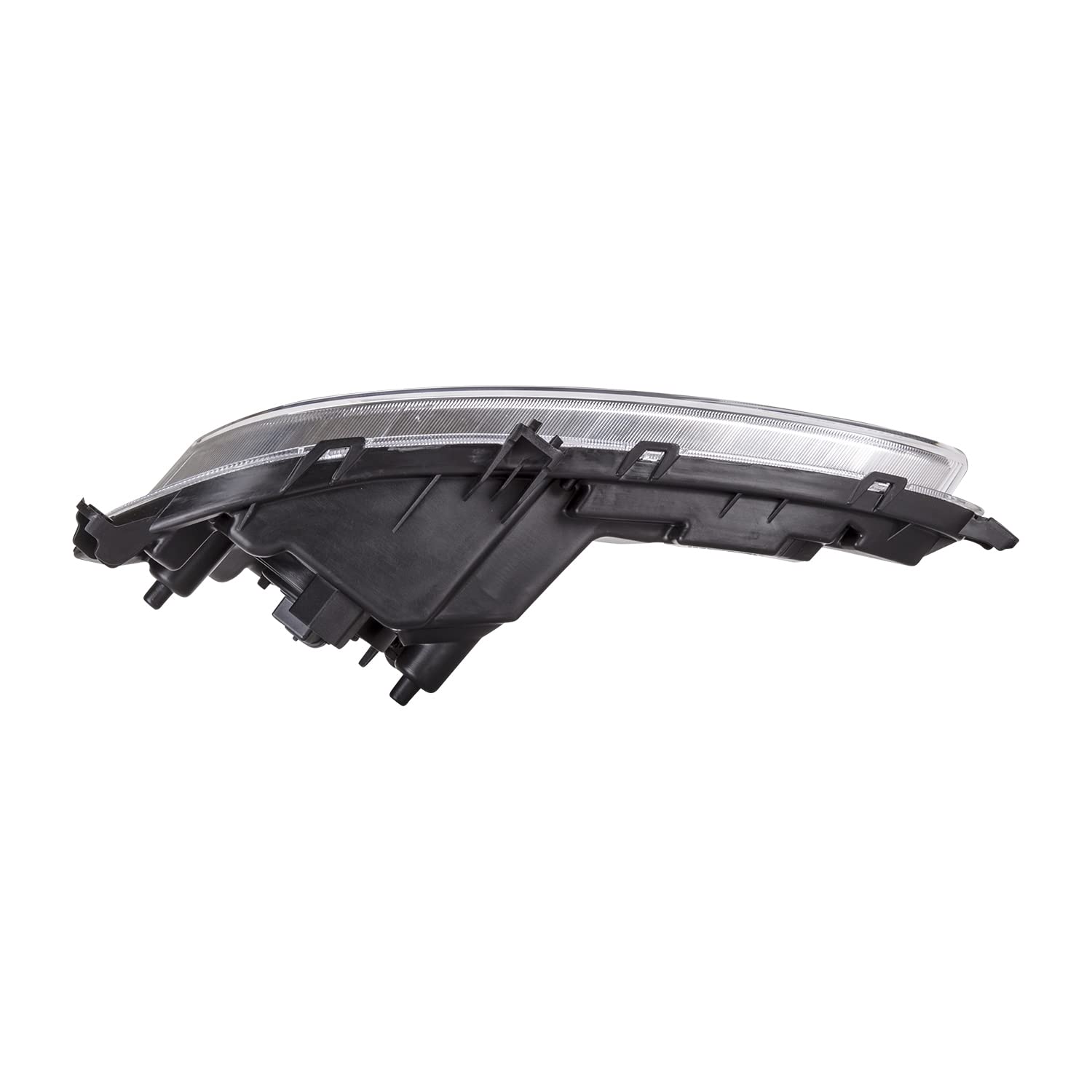 Left TYC Fog Light Assembly Compatible with 2013-2016 Hyundai Santa Fe