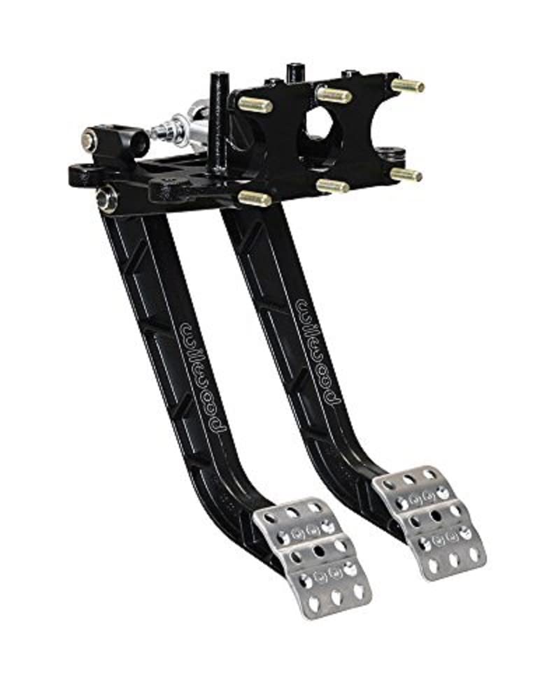 Brake Pedal Wilwood 340-15074 (Reverse Swing Triple Master Cylinder Tru-Bar), Black
