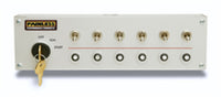 Dash Mounted Painless Performance 50332 Off-Road Toggle Switch Panel with Keyed Ignition, 6-Switch