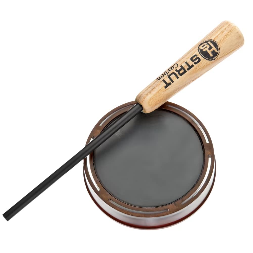 HUNTERS SPECIALTIES Raspy Old Hen HS Strut Slate Wild Turkey Call Hunting Combo Kit, Brown