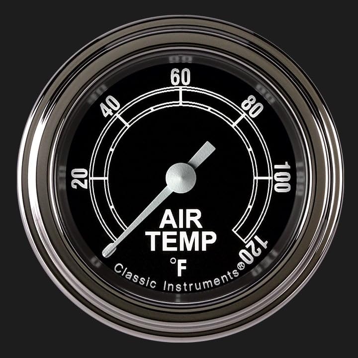 TR199SLF Classic Instruments Traditional 2-1/8" Outside Air Temperature Gauge