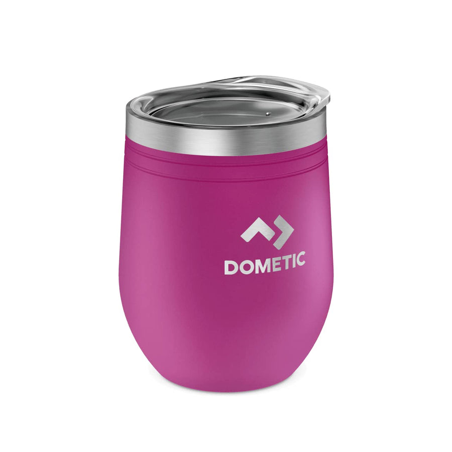 10oz DOMETIC Insulated Wine Tumbler with Sip Through Lid (Orchid)