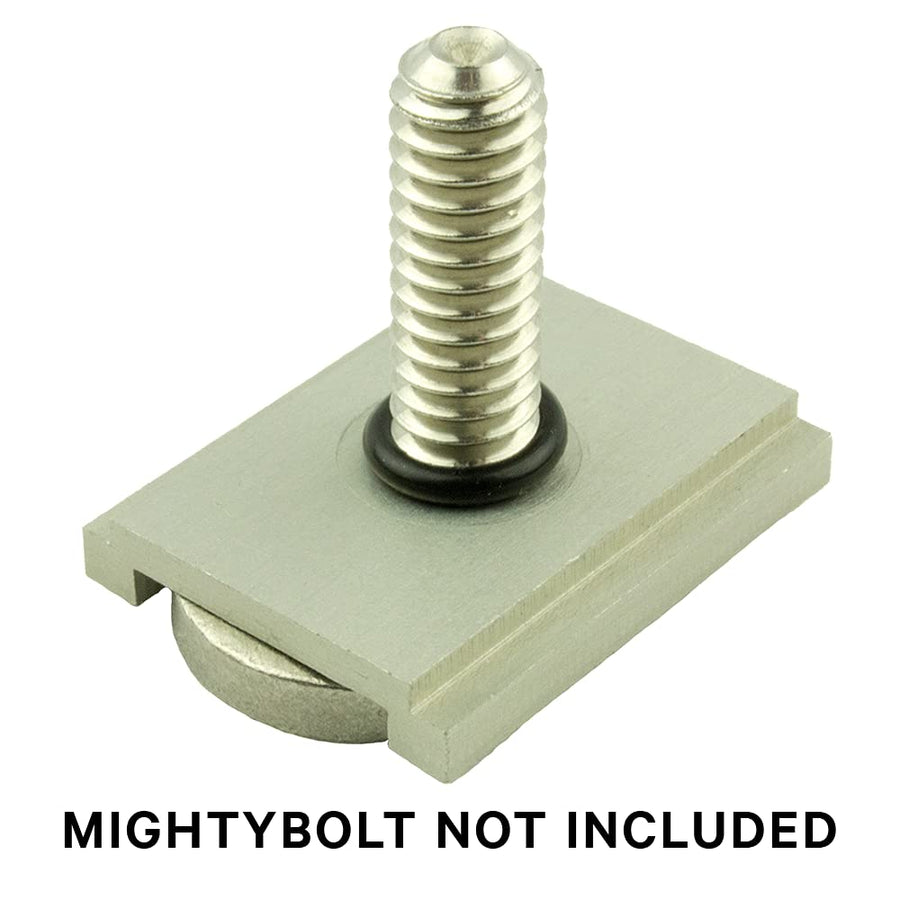 YakAttack UniTrack FeelFree Adapter – 1/2" MightyBolt & T-Bolt Compatibility | 1 Pack | Works with RAM & Scotty Accessories | for FeelFree, Jonny Boats, Seastream, 3 Waters Kayaks | Made in USA