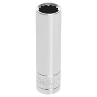 W38711 Performance Tool 12-Point Socket, 3/8-Inch Drive, 11mm