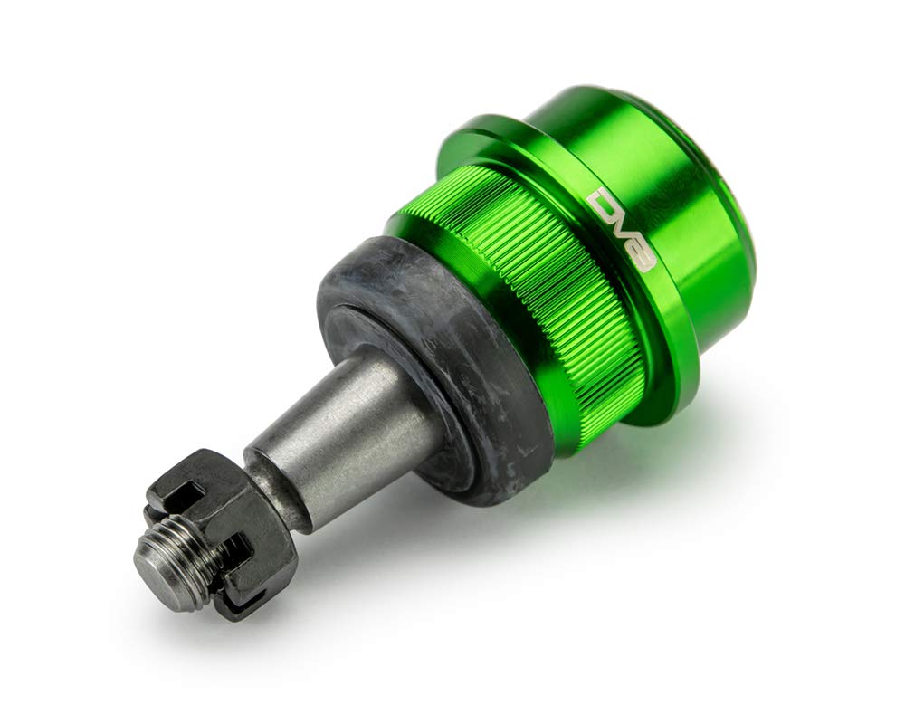Upgraded DV8 Offroad Ball Joint Set for 2007-2018 Jeep Wrangler JK | Fits Dana 30 or Dana 44 Axles | Greaseable Fittings | Grooved Housing Spines | Includes (2) Upper & Lower Ball Joints
