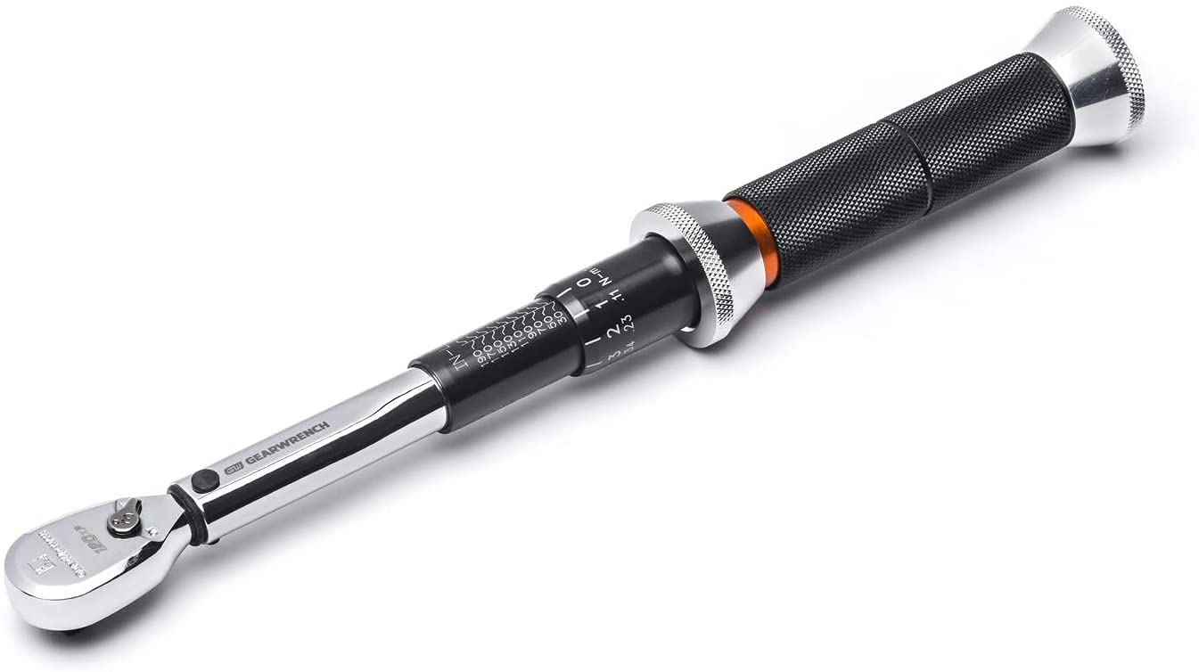 1/4" Drive GEARWRENCH 120XP Micrometer Torque Wrench, 30-200 in/lbs. - 85171
