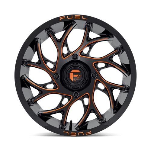 UTV Fuel D780 18X7 4X156 G-BLK-MILL-OR 13MM - D7801870A544