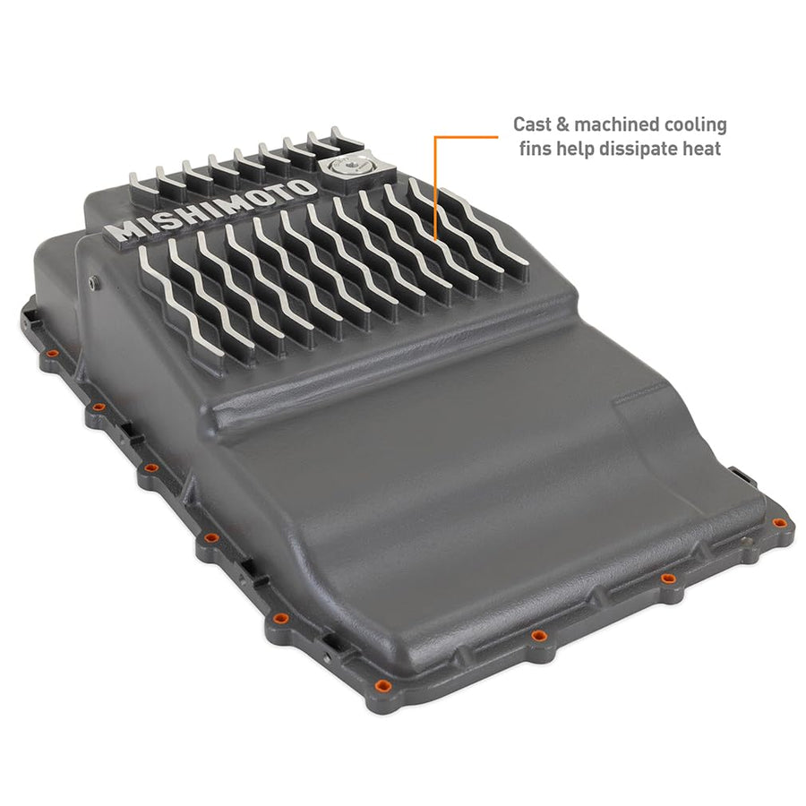 Mishimoto Transmission Pan Aluminum, Compatible with Ford 10R60 & 10R80 Transmissions