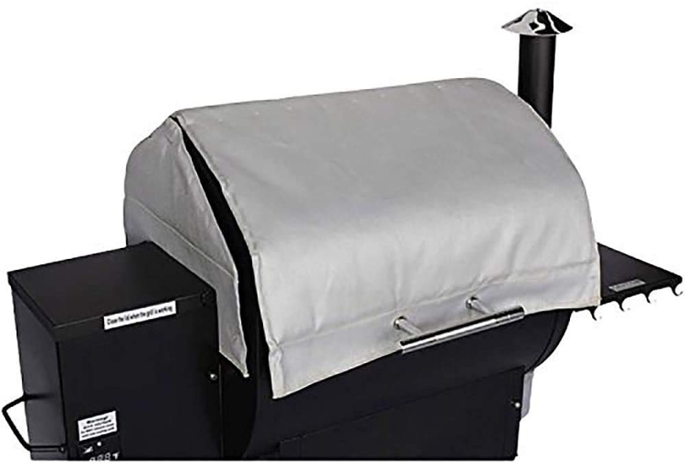 Green Mountain Grills Jim Bowie 6004 Heavy-Duty Insulated BBQ Grill Weather-Resistant Protective Thermal Blanket, Grey