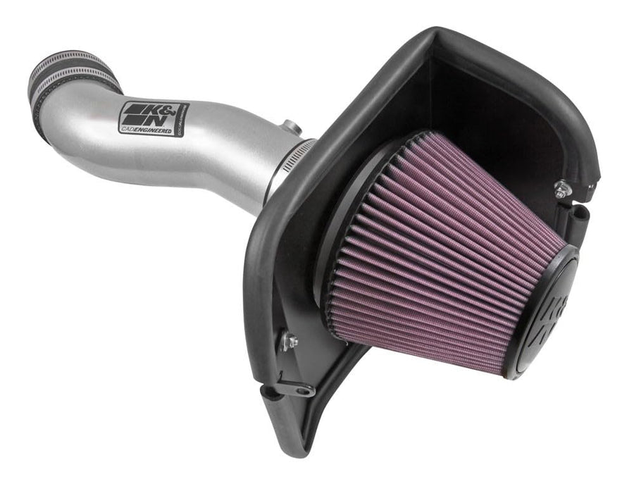 Cold Air Intake System K&N: High-Flow Air-Filter, Increase Performance & Horsepower: Compatible with 2014-2018 JEEP Cherokee, 77-1569KS