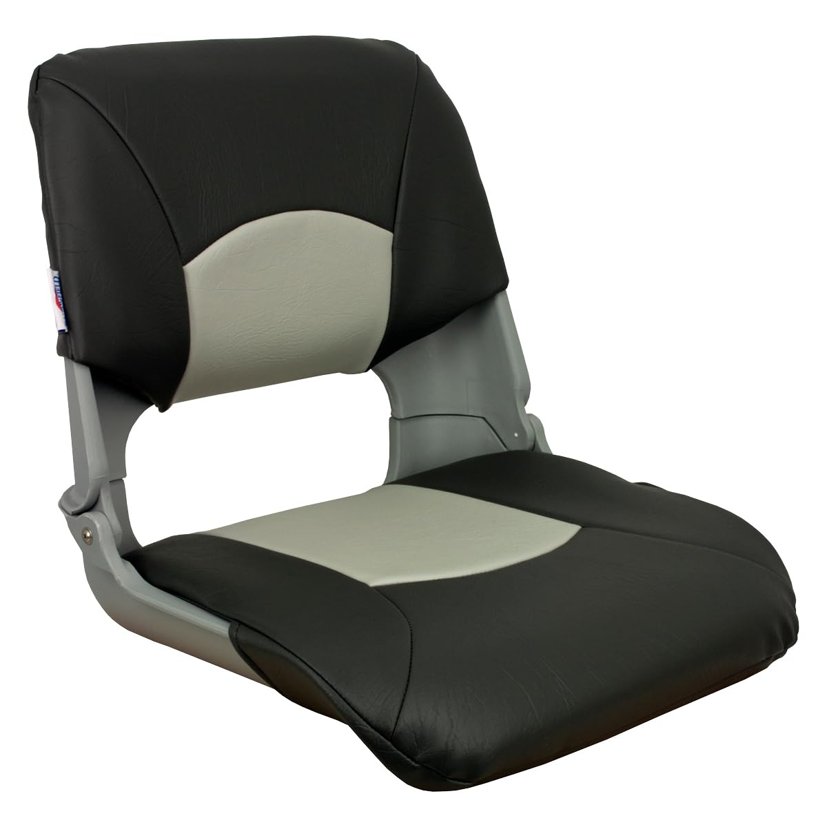 1061017 Springfield Skipper Folding Seat - Gray/Charcoal