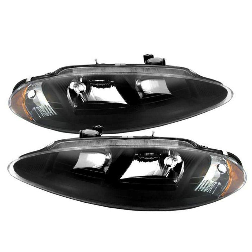 Crystal Headlights Xtune (HD-JH-DIN98-AM-BK) (Akkon)