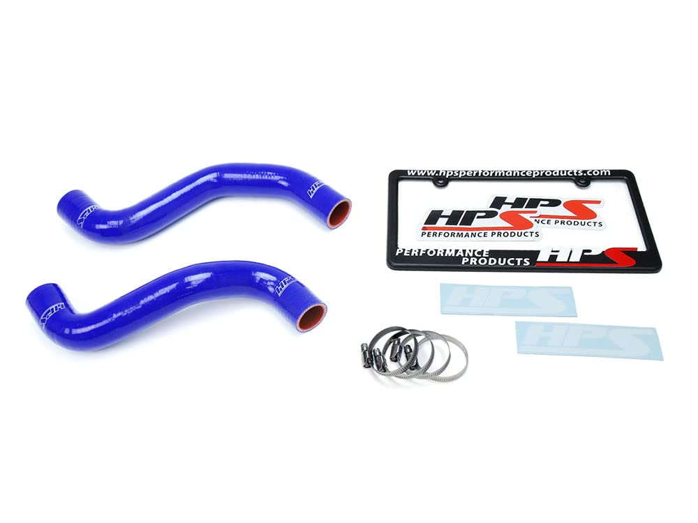 HPS Blue Silicone Radiator Hose Kit Performance Coolant OEM Replacement 57-1839-BLUE