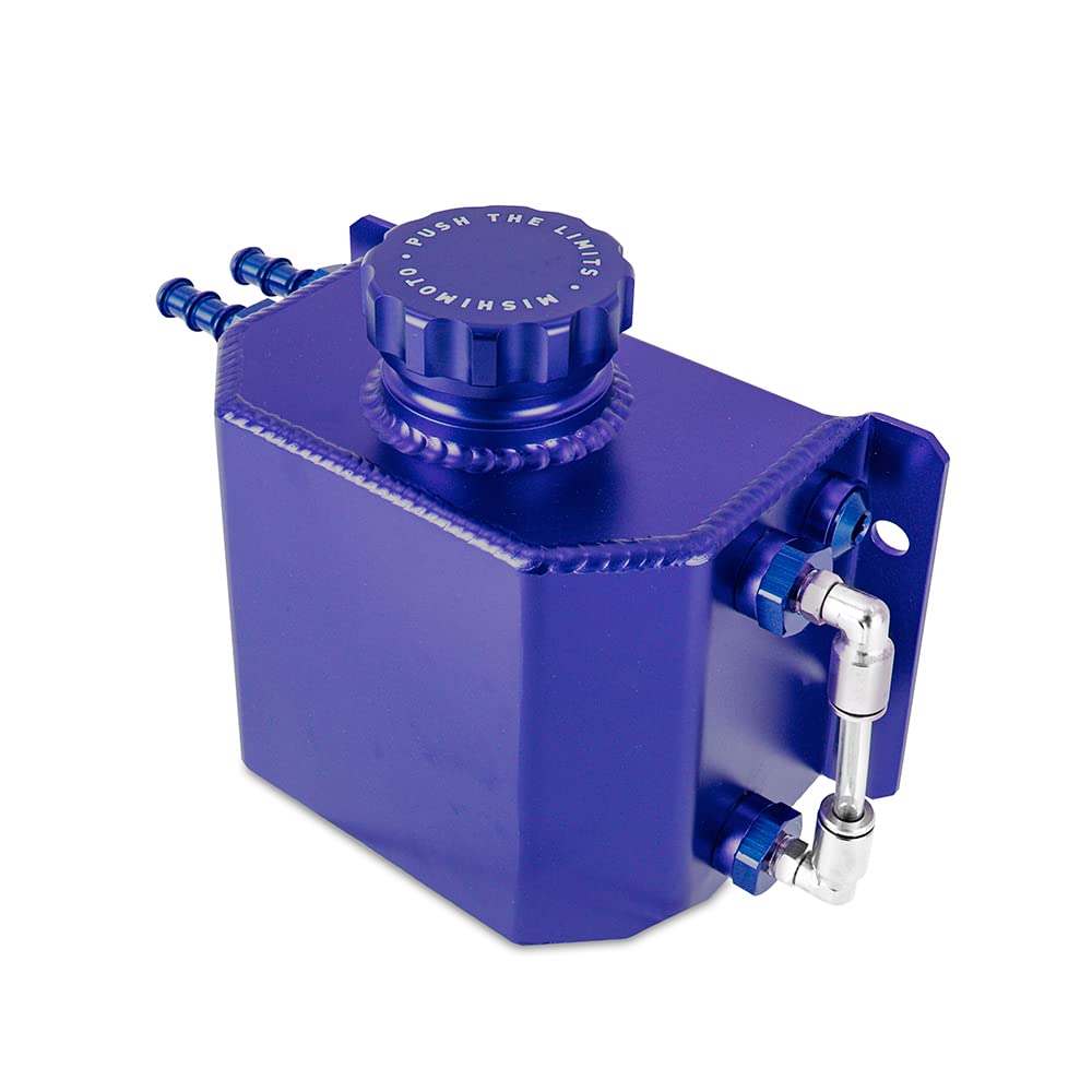 Mishimoto Coolant Overflow Tank Universal, 1 Quart, Blue