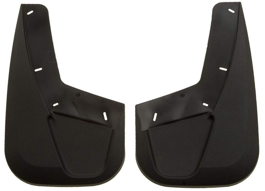 Front Mud Guards - Husky Liners | 2007-2014 Cadillac Escalade/Chevrolet Suburban/GMC Tahoe w/o Z71 Package, Front Set - Black, 2 Pc | 56731