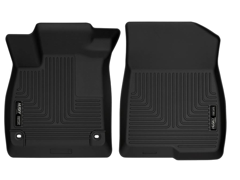Husky Liners Floor Mats X-act Contour | Fits 2018-2022 Honda Accord Sedan | Front Row, 2-pc Black - 52781