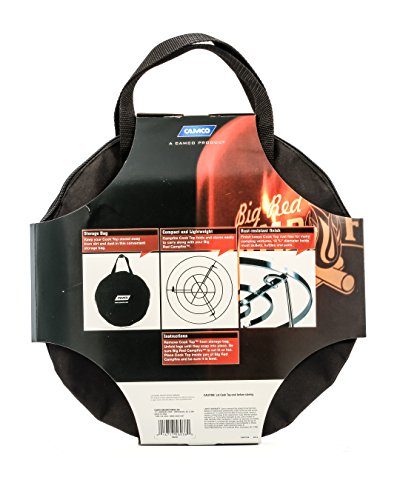 Big Campfire Cooktop Camco 58038 Red