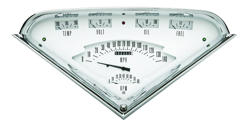 Tach Force Package Classic Instruments TF01W White Hot