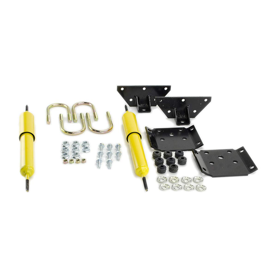 Lippert Shock Mount Kit Heavy-Duty for RV Trailers, Fits 2-3/8 in. Axle Tube, Shock Absorbing, Complete Bolt-on Mounting Kit, Gas Shocks, Suspension Repair Parts - 281255