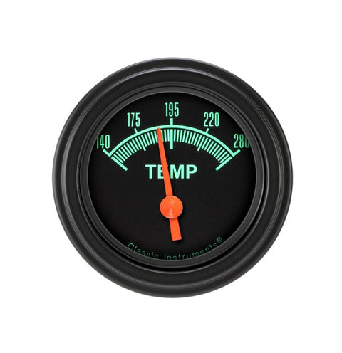 Instruments Classic GS26BLF Water Temp G/Stock 2 1/8""
