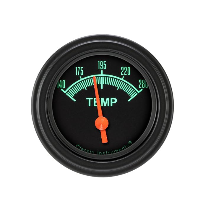 Instruments Classic GS26BLF Water Temp G/Stock 2 1/8""